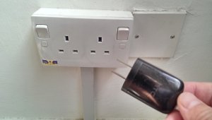 plug and outlet dont match :(