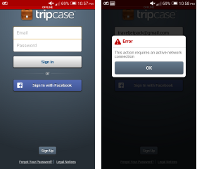 Tripcase Requires Internet just to view my itinerary :(