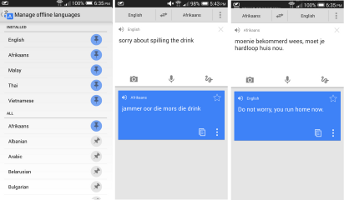 Google Translate Offline Language Pack - Afrikaans